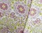 Ivory-Green-Multi Poly Floral Printed Crinkle Yoryu Chiffon Woven Fabric By the Yard